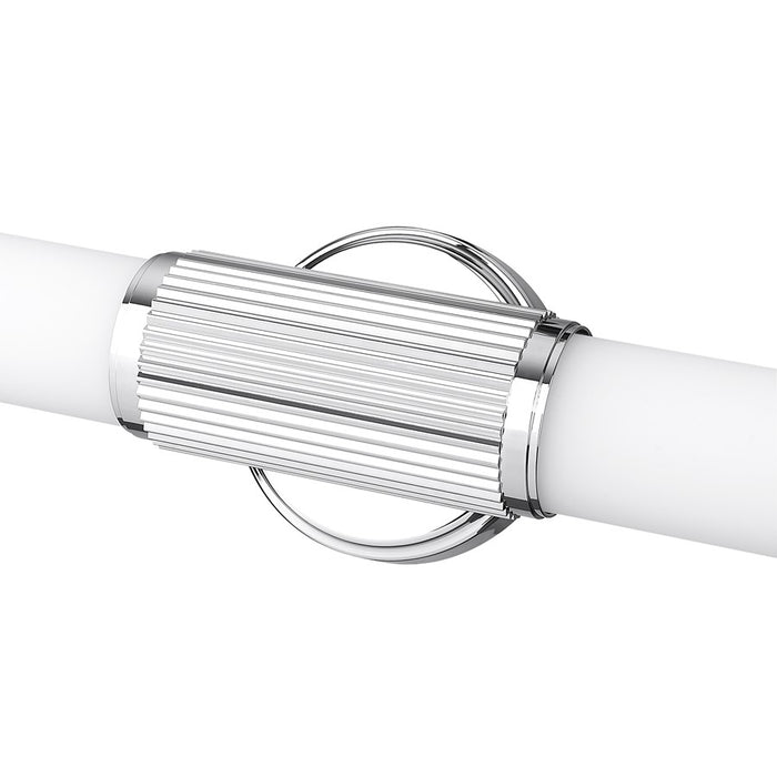 Z-Lite Solange 1 Light 4" LED Vanity/40W, Chrome/Opal White