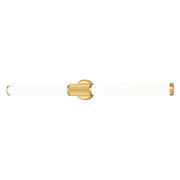 Z-Lite Solange 1 Light 4" LED Vanity/40W, Modern Gold/Opal White - 1021-40W-MGLD-LED