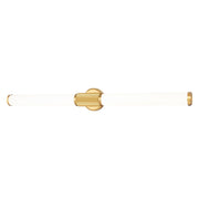 Z-Lite Solange 1Lt 4" LED Vanity/40W, Modern Gold/Opal White - 1021-40W-MGLD-LED