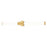 Z-Lite Solange 1Lt 4" LED Vanity/40W, Modern Gold/Opal White - 1021-40W-MGLD-LED