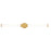 Z-Lite Solange 1Lt 4" LED Vanity/40W, Modern Gold/Opal White