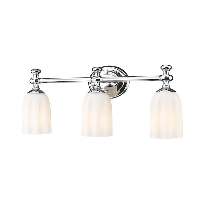 Z-Lite Orion 3 Light 22" Vanity, Chrome/Opal Etched - 1102-3V-CH