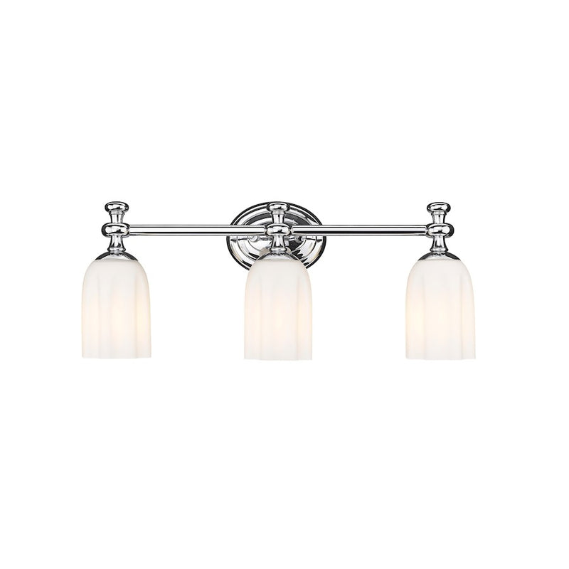 Z-Lite Orion 3 Light 22" Vanity, Chrome/Opal Etched