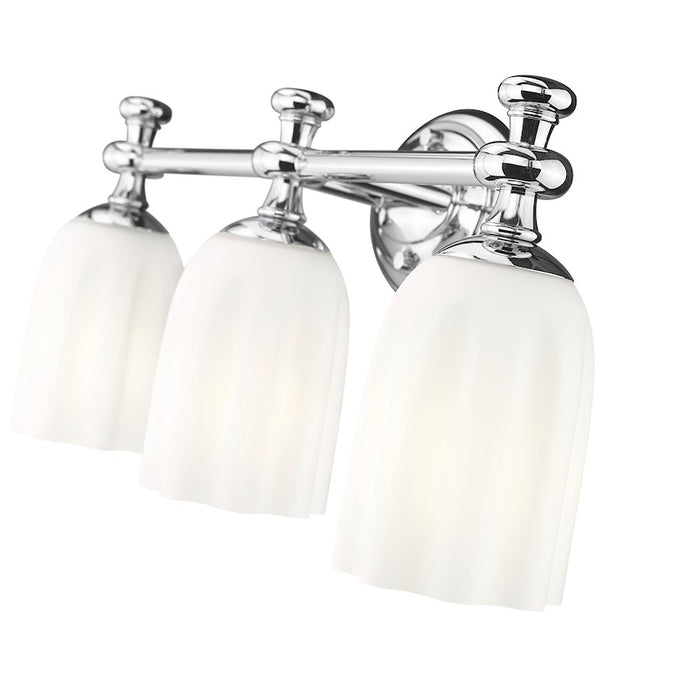 Z-Lite Orion 3 Light 22" Vanity, Chrome/Opal Etched