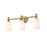 Z-Lite Orion 3 Light 22" Vanity, Modern Gold/Opal Etched