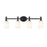 Z-Lite Orion 4 Light 31.25" Vanity, Matte Black/Opal Etched