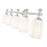 Z-Lite Orion 5 Light 40.25" Vanity, Brushed Nickel/Opal Etched