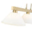 Z-Lite Cobalt 3 Light 14.25" Billiard, Modern Gold/Matte Opal