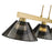 Z-Lite Cobalt 3 Light Billiard, Modern Gold/Smoke