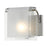 Z-Lite Zephyr 1 Light Wall Sconce, Nickel, Clear Beveled & Frosted - 169-1S-BN