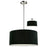 Z-Lite Albion 3 Light Pendant, 20x10.5", Brushed Nickel, Black - 171-20B-C