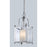 Z-Lite Fairview 3 Light Pendant, 8.25x19", Chrome, Clear Bevel Out/Opal In - 176-3S