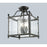 Z-Lite Fairview 3 Light Semi-Flush Mount, 11x14", Bronze, Clear Bevel/Clr - 177-3SF-M