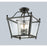 Z-Lite Ashbury 3 Light Semi-Flush Mount, 12.25x14", Bronze, Clear Bevel/Clr - 179-3SF-M