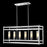 Z-Lite Altadore 6 Light Pendant, Chrome, Matte Opal - 180-6