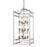 Z-Lite Altadore 12 light Chandelier, Brushed Nickel, Matte Opal - 182-12