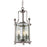 Z-Lite Wyndham 3 Light Pendant, Brushed Nickel, Clear - 191-3
