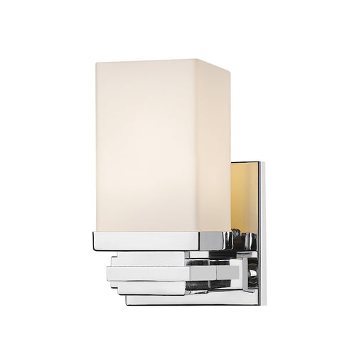 Z-Lite Avige 1 Light Wall Sconce, Chrome, Matte Opal - 1916-1S-CH-LED
