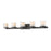 Z-Lite Schema 5 Light Vanity, Bronze, Clear Out/Matte Opal In - 1918-5V-BRZ-LED