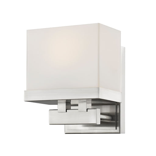 Z-Lite Rivulet 1 Light Vanity in Brushed Nickel - 1919-1S-BN-LED