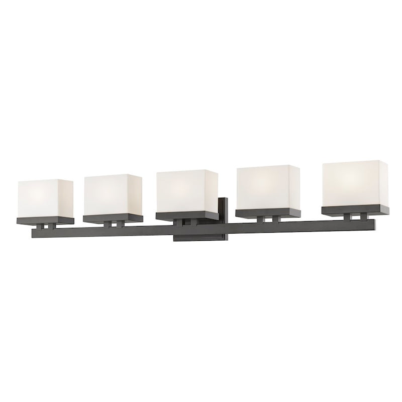 Z-Lite Rivulet 5 Light Vanity in Bronze - 1919-5V-BRZ-LED