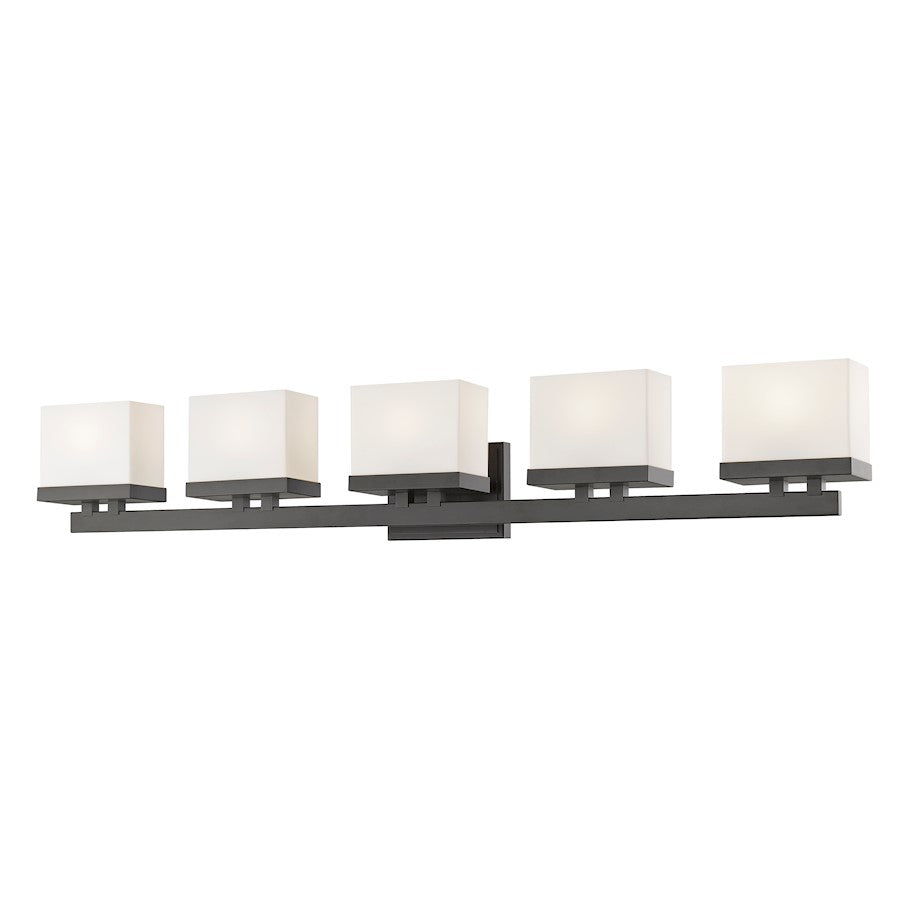 Z-Lite Rivulet 5 Light Vanity in Bronze - 1919-5V-BRZ-LED