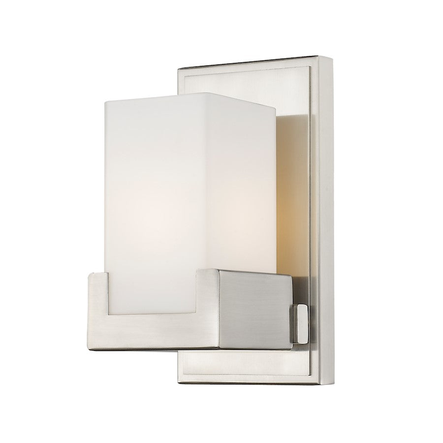 Z-Lite Peak 1 Light Vanity in Brushed Nickel - 1920-1S-BN-LED