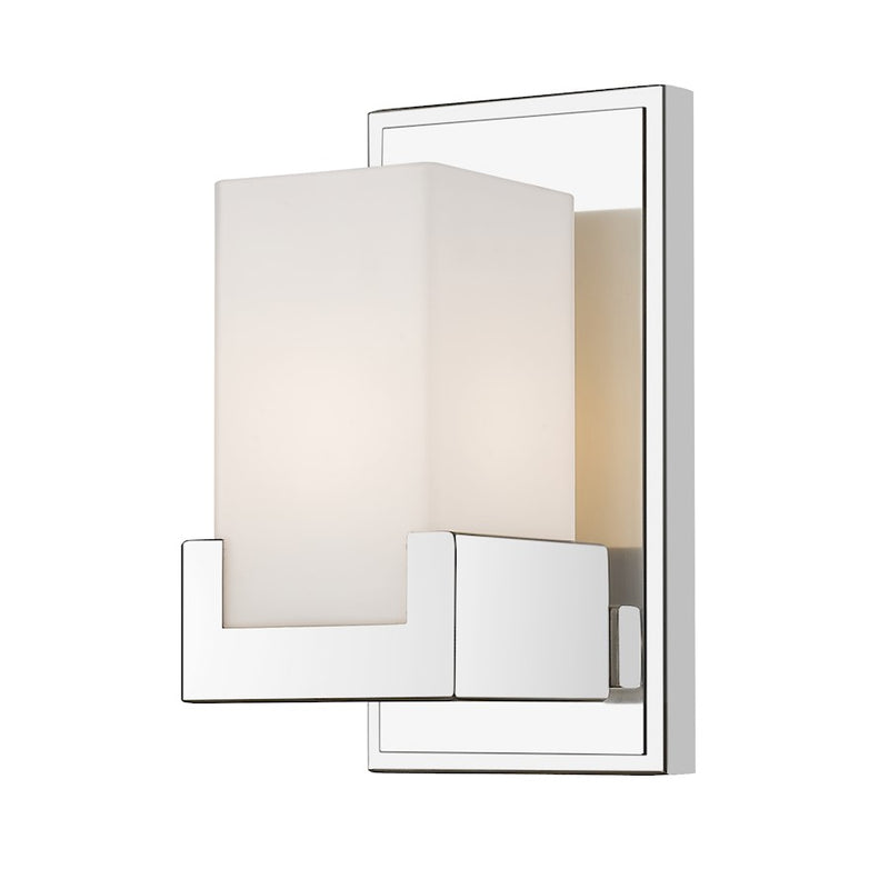 Z-Lite Peak 1 Light Vanity in Chrome - 1920-1S-CH-LED