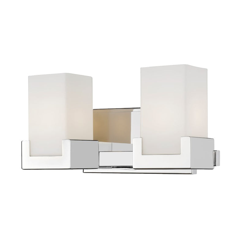 Z-Lite Peak 2 Light Vanity in Chrome - 1920-2V-CH-LED