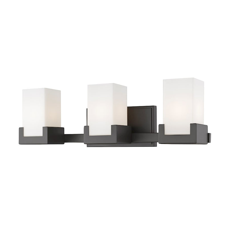 Z-Lite Peak 3 Light Vanity in Bronze - 1920-3V-BRZ-LED