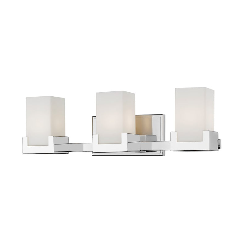 Z-Lite Peak 3 Light Vanity in Chrome - 1920-3V-CH-LED