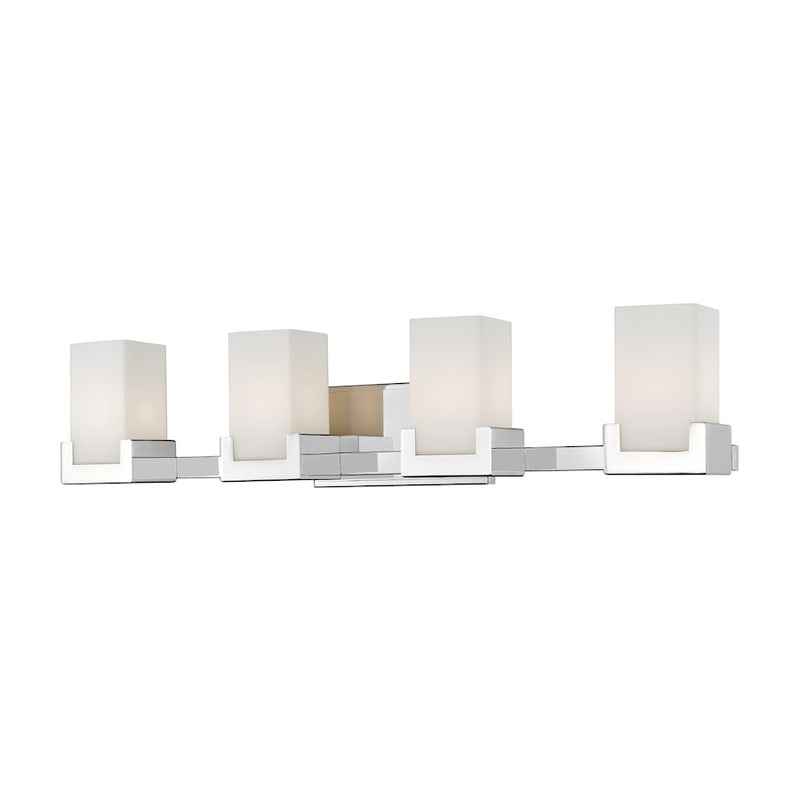 Z-Lite Peak 4 Light Vanity in Chrome - 1920-4V-CH-LED