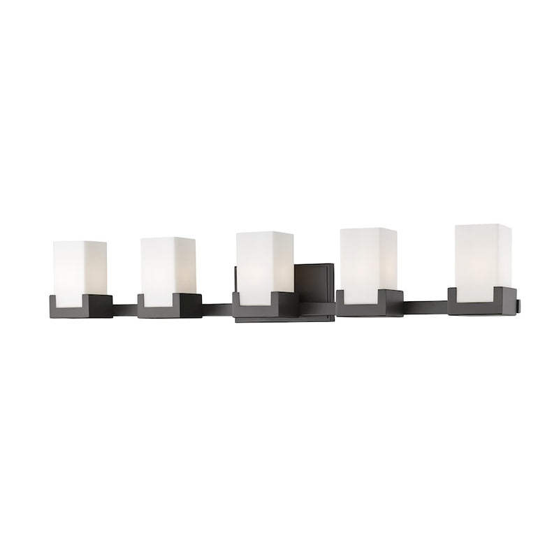 Z-Lite Peak 5 Light Vanity in Bronze - 1920-5V-BRZ-LED