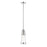 Z-Lite Ethos 1 Light Pendant, Chrome/Clear - 1921P-CH-LED
