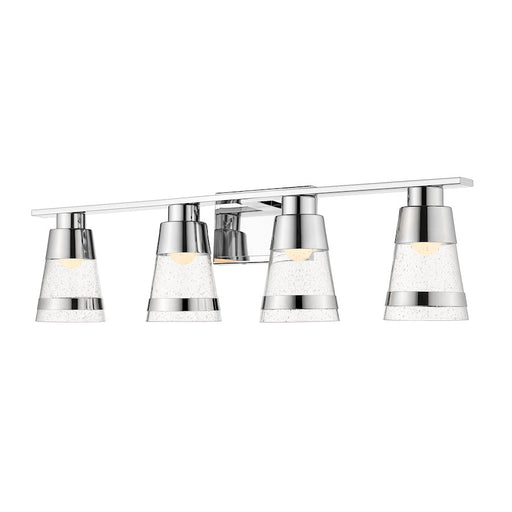 Z-Lite Ethos 4 Light Vanity, Chrome/Seedy - 1922-4V-CH-LED