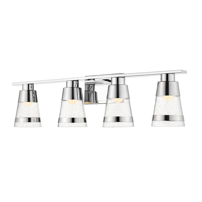 Z-Lite Ethos 4 Light Vanity, Chrome/Seedy - 1922-4V-CH-LED