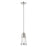 Z-Lite Ethos 1 Light Mini Pendant, Brushed Nickel/Chiseled - 1923MP-BN-LED