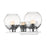 Z-Lite Osono 2 Light Vanity, Chrome - 1924-2V-CH-LED
