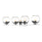 Z-Lite Osono 4 Light Vanity, Chrome - 1924-4V-CH-LED