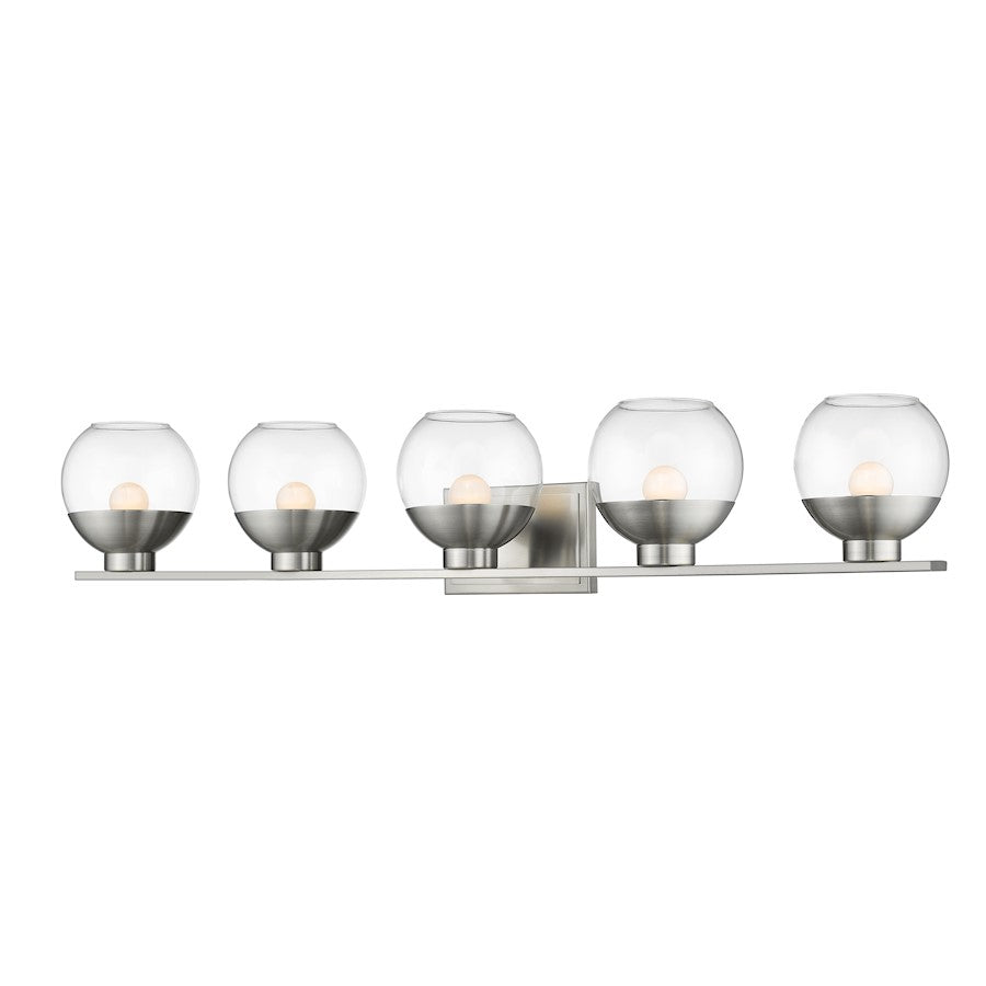 Z-Lite Osono 5 Light Vanity, Brushed Nickel - 1924-5V-BN-LED