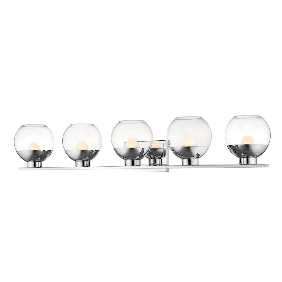 Z-Lite Osono 5 Light Vanity, Chrome - 1924-5V-CH-LED