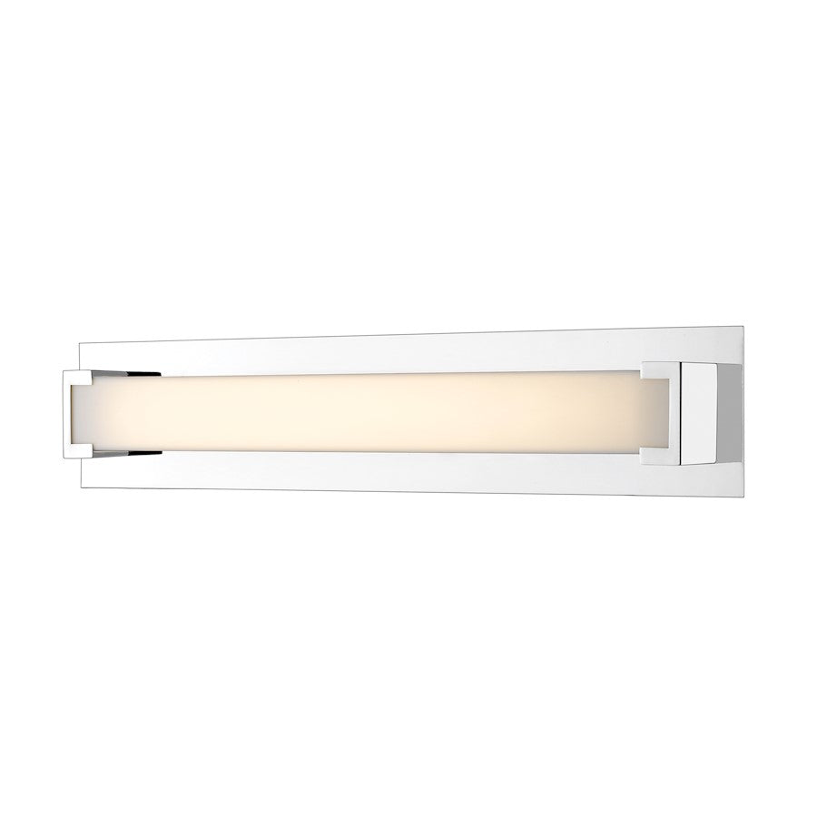 Z-Lite Elara 1 Light 19W Vanity, Chrome - 1926-26V-CH-LED