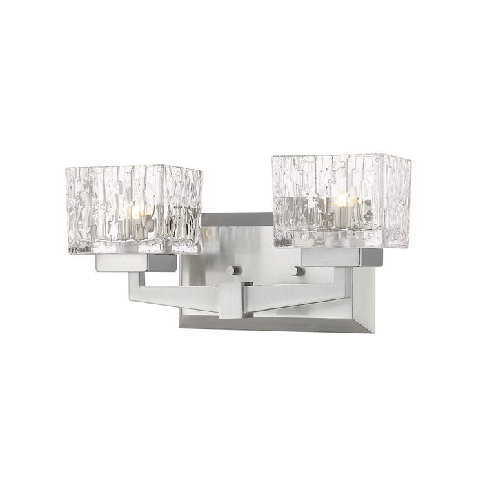 Z-Lite Rubicon 2 Light Vanity, Brushed Nickel - 1927-2V-BN