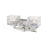 Z-Lite Rubicon 2 Light Vanity, Brushed Nickel/Clear