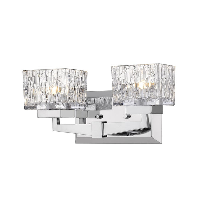 Z-Lite Rubicon 2 Light Vanity, Chrome - 1927-2V-CH
