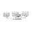 Z-Lite Rubicon 3 Light Vanity, Chrome/Clear