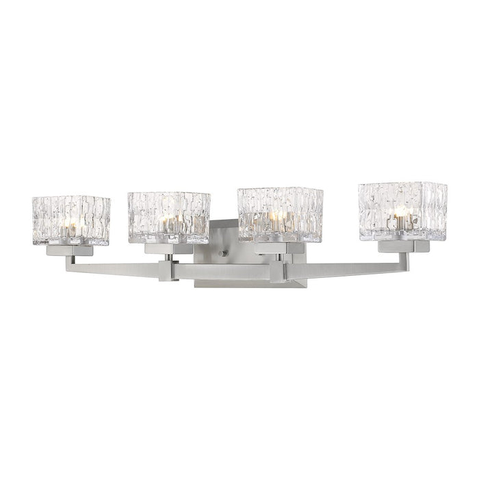 Z-Lite Rubicon 4 Light Vanity, Brushed Nickel - 1927-4V-BN