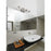 Z-Lite Rubicon 4 Light Vanity, Brushed Nickel/Clear