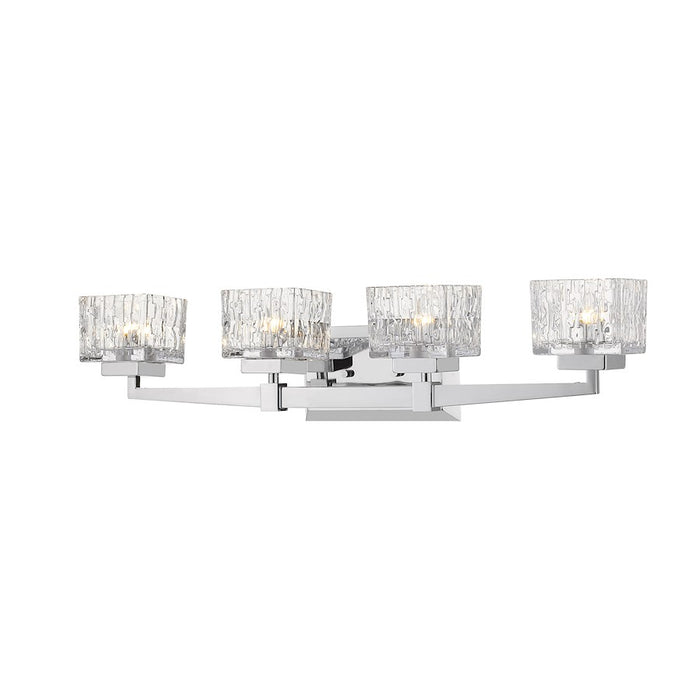 Z-Lite Rubicon 4 Light Vanity, Chrome - 1927-4V-CH