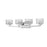 Z-Lite Rubicon 4 Light Vanity, Chrome/Clear